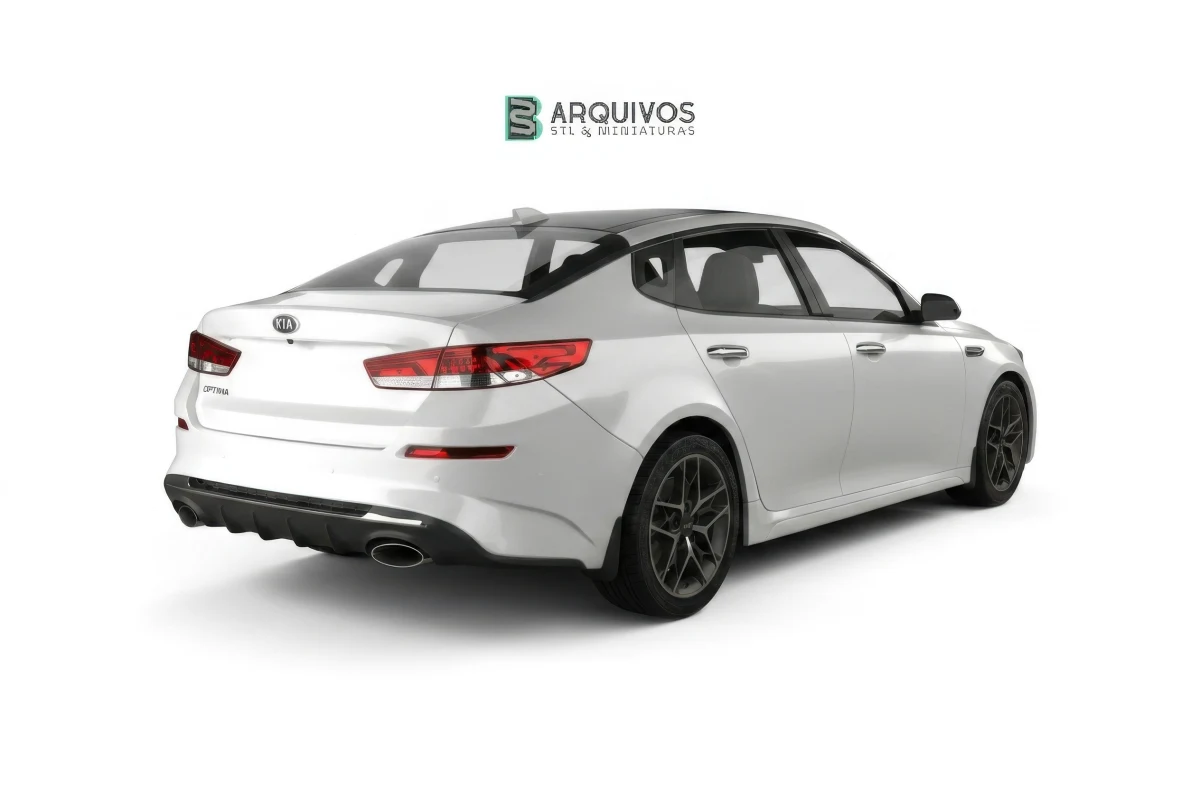 Modelo 3D STL - Kia Optima 2019 — foto 2